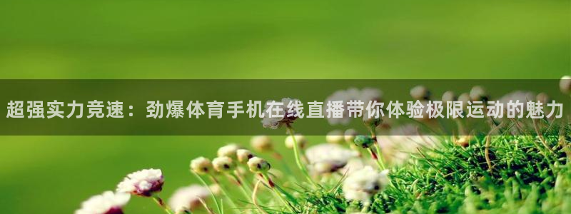 超强实力竞速：劲爆体育手机在线直播带你体验极限运动的魅力