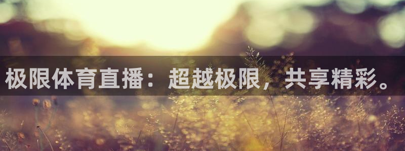 极限体育直播：超越极限，共享精彩。